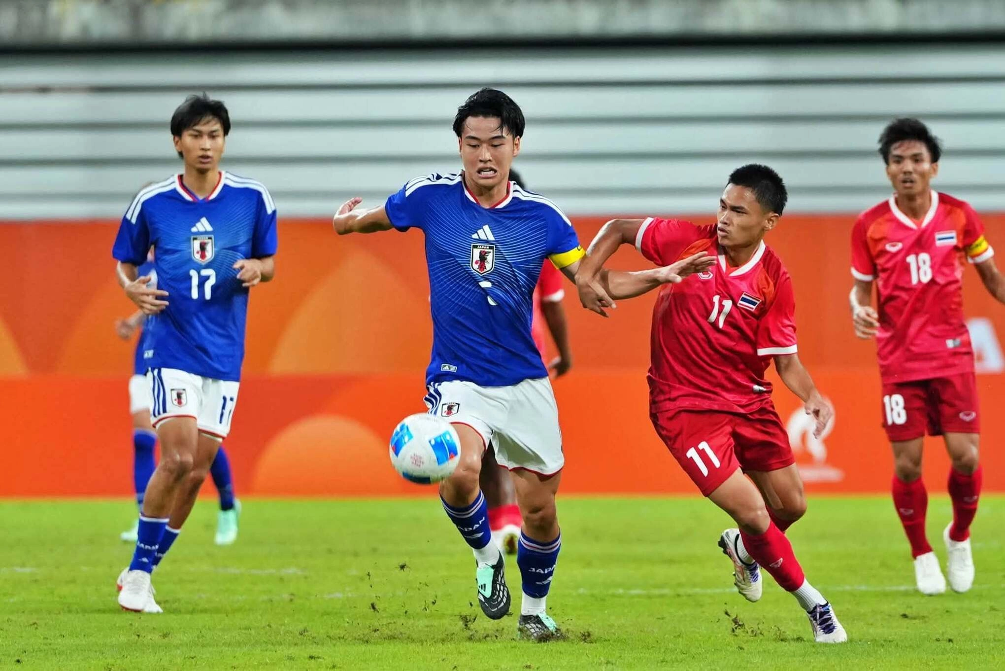 Hình minh họa: Xác định 4 trận tứ kết bóng đá nam ASIAD 2026