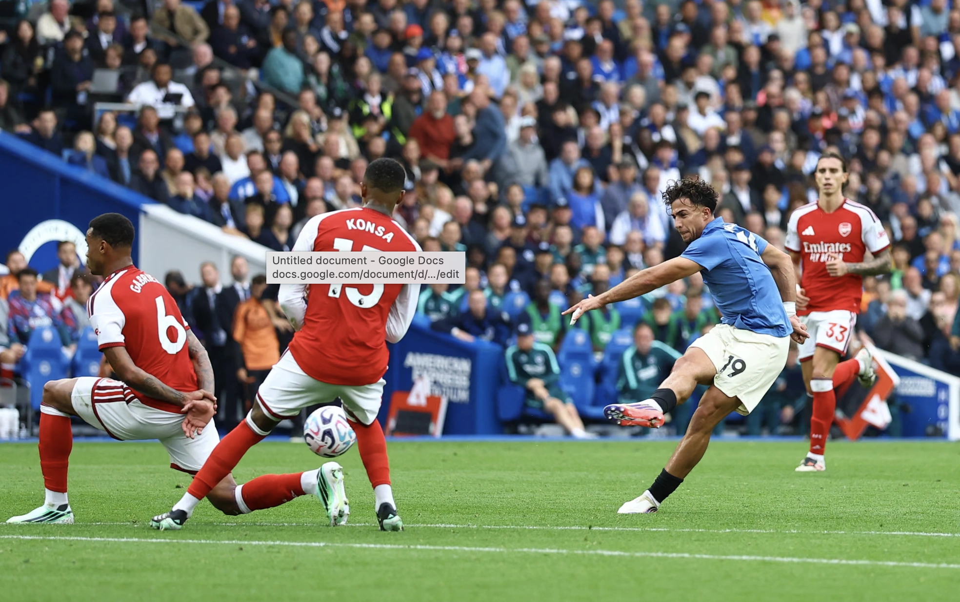 Hình minh họa: Arsenal thảm bại ở Ngoại hạng Anh