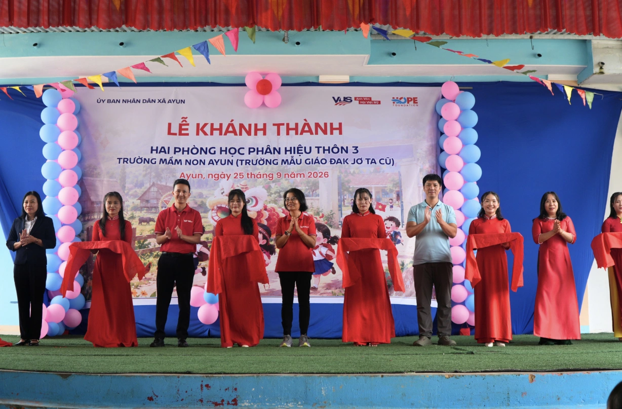 Hình minh họa: Thêm phòng học mới cho trẻ mầm non Bahnar