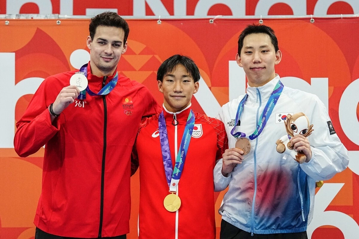 Hình minh họa: Kình ngư Nhật Bản 17 tuổi phá kỷ lục thế giới ở ASIAD 2026