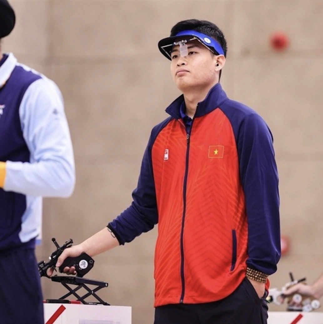 Hình minh họa: Phạm Quang Huy không bảo vệ được HC vàng bắn súng ASIAD