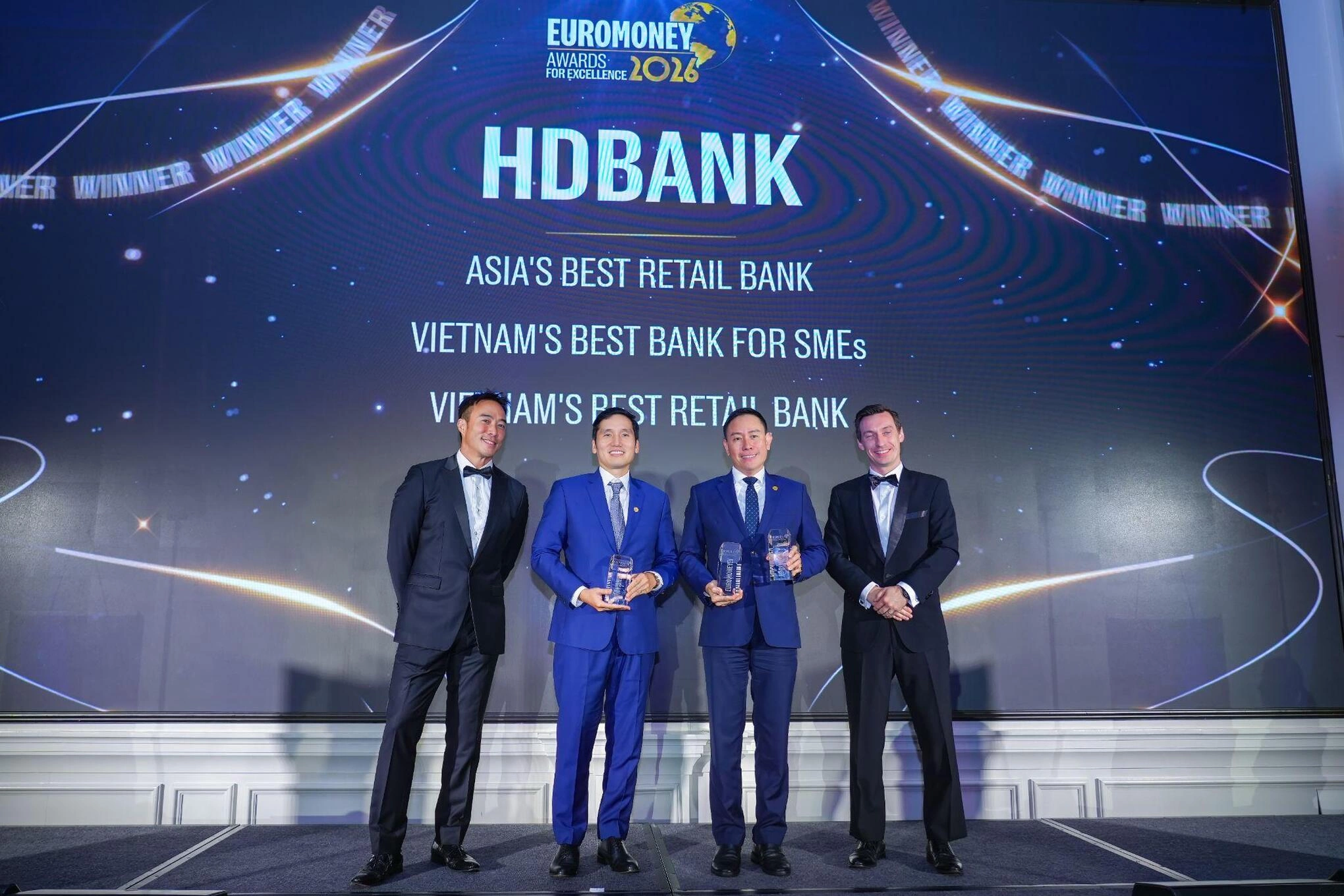 Hình minh họa: HDBank nhận giải ‘Ngân hàng bán lẻ tốt nhất châu Á 2026’