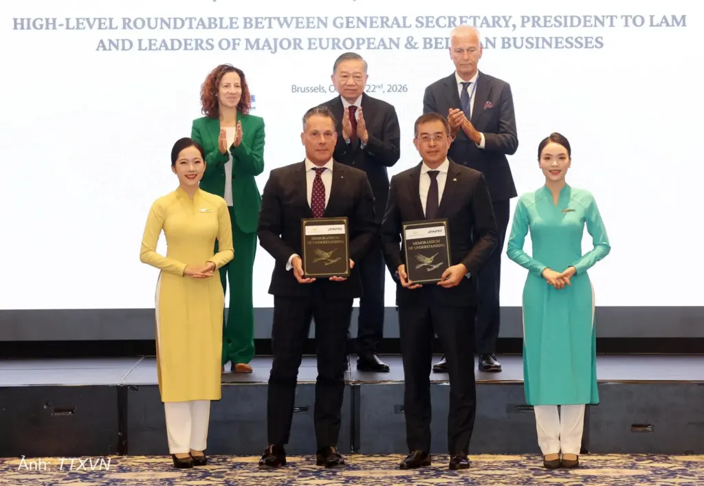 Hình minh họa: Vietnam Airlines đẩy mạnh khai thác thị trường Bỉ