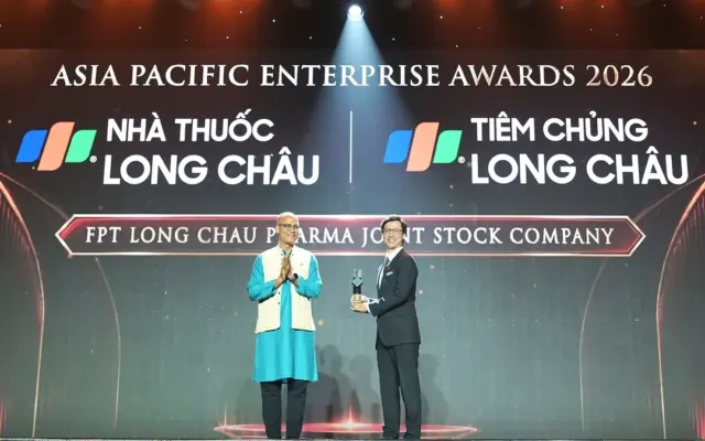 Long Châu hai năm liên tiếp là ‘Doanh nghiệp xuất sắc Châu Á’