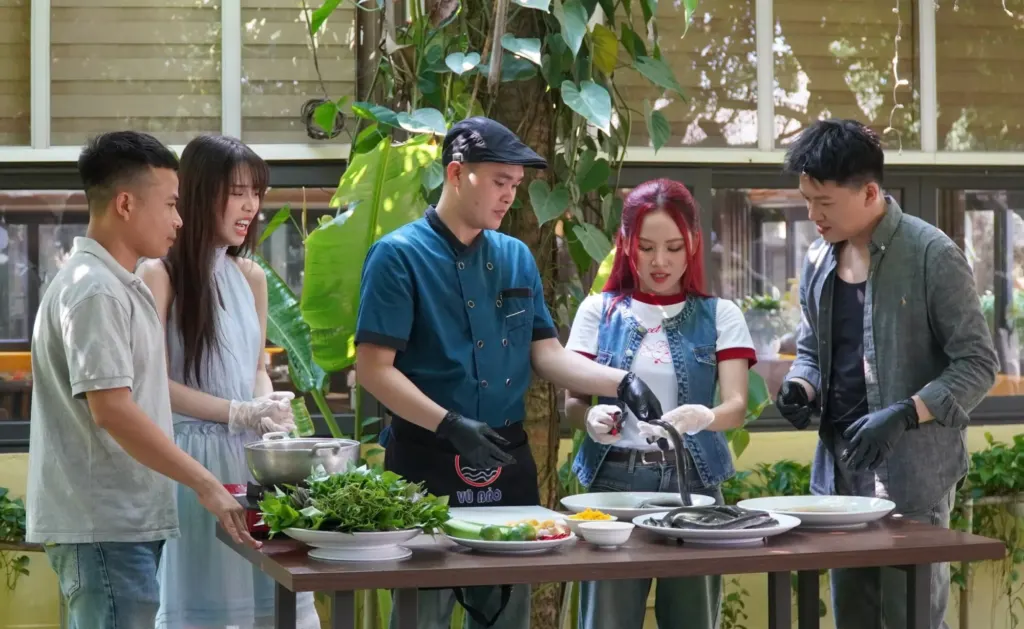 Hình minh họa: Gỏi nhệch Nga Sơn – đặc sản với hàng chục loại rau, gia vị