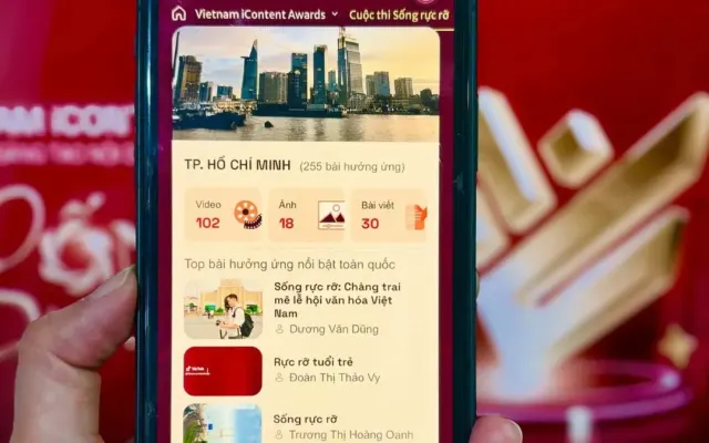 Còn một ngày nhận bài thi ‘Sống rực rỡ’