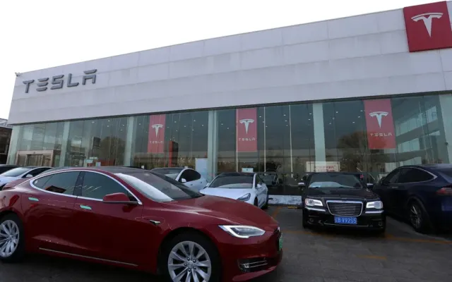Lợi nhuận Tesla giảm gần một nửa