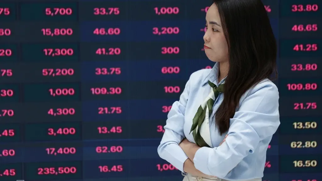 Hình minh họa: Chứng khoán giảm 3 phiên liên tiếp