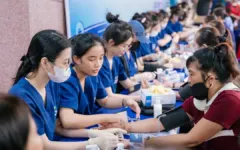 Khám sàng lọc nguy cơ đột quỵ cho hơn 1.000 người dân Hà Tĩnh