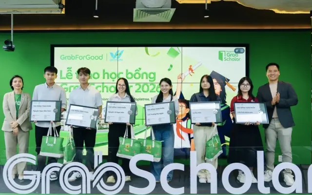 GrabScholar mùa hai trao hơn 300 suất học bổng