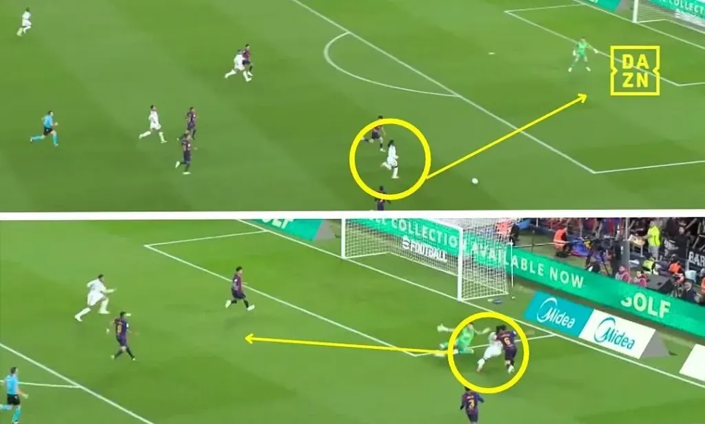 Hình minh họa: Mưu lược của Mourinho ở El Clasico