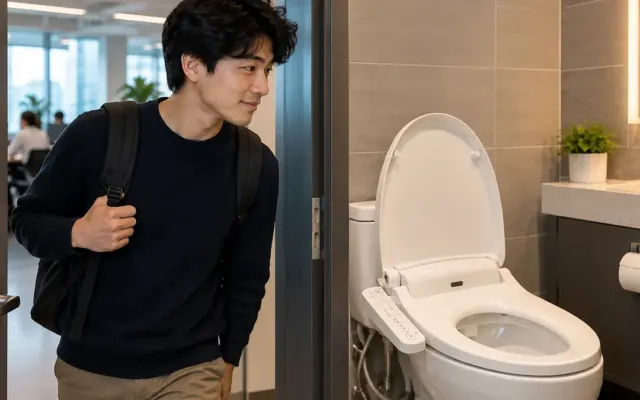Vòi xịt vệ sinh được săn đón tại nhiều công sở Mỹ