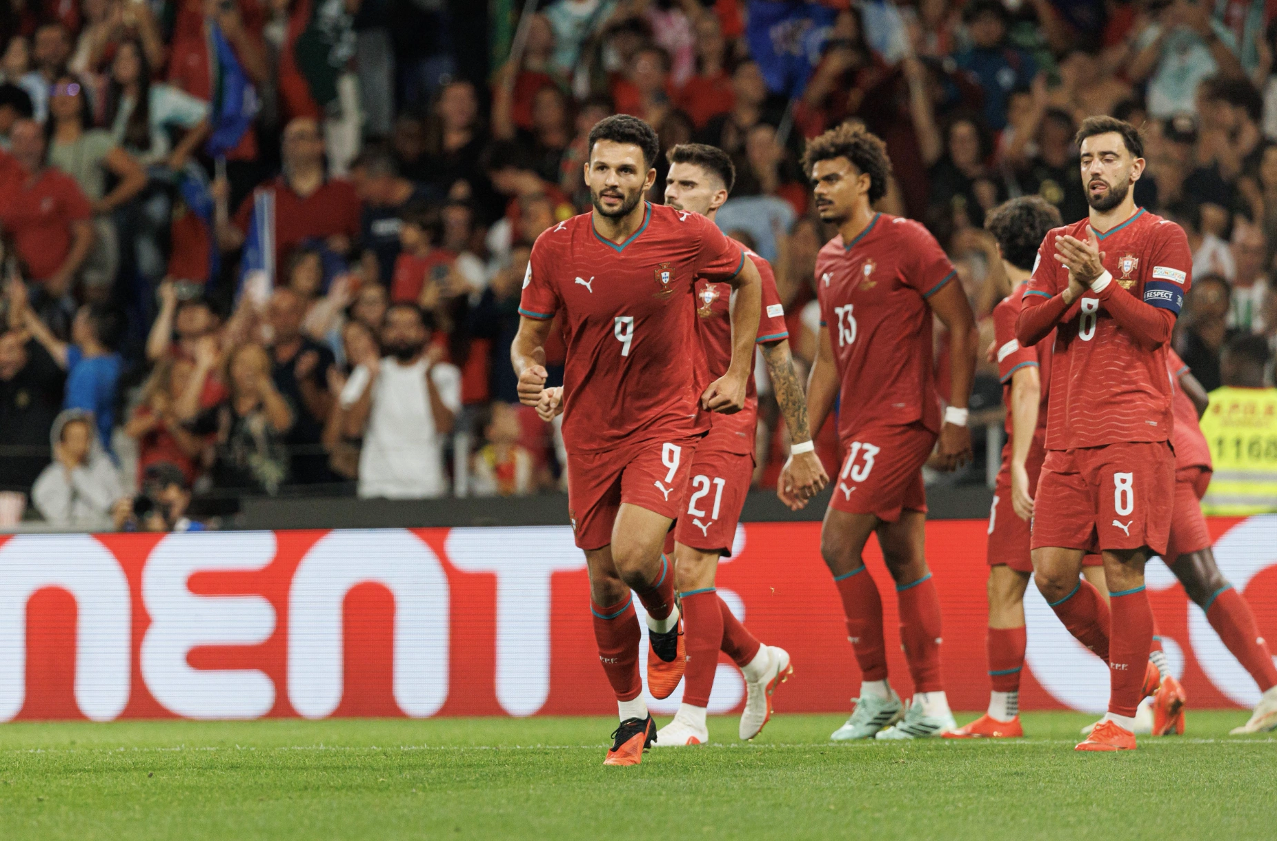 Hình minh họa: Bồ Đào Nha thắng Na Uy, vào tứ kết Nations League