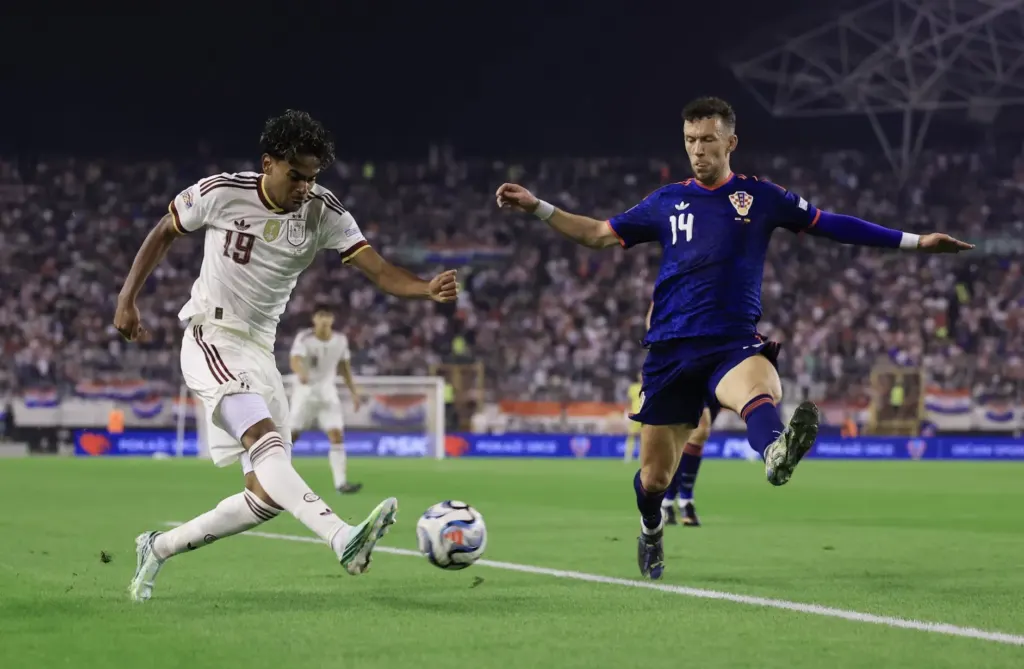 Hình minh họa: Tây Ban Nha thắng Croatia, vào tứ kết Nations League