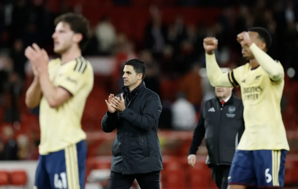 Hình minh họa: Arteta: ‘Forest dựng cả cây thông Noel trước khung thành’