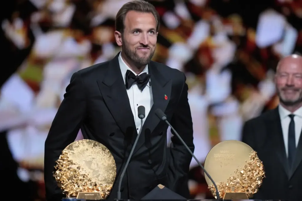 Hình minh họa: Kane được ngợi ca sau chiến thắng ở Quả Bóng Vàng 2026