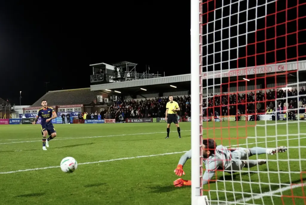 Hình minh họa: Arsenal thua sốc đội hạng Tư ở Cup Liên đoàn