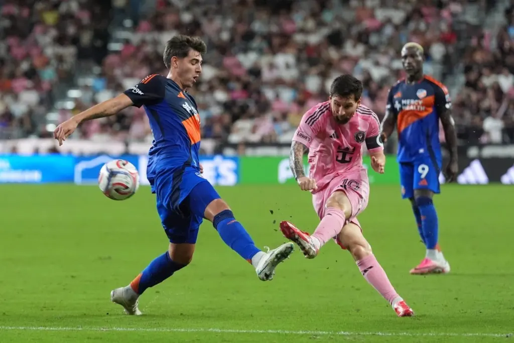 Hình minh họa: Inter Miami bấp bênh trong cuộc đua dự CONCACAF Champions League