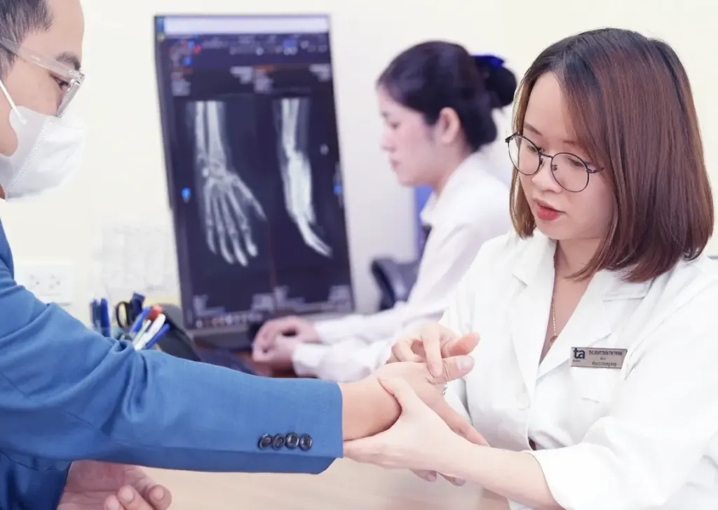 Hình minh họa: Bệnh gout thường gây đau ở những vị trí nào?