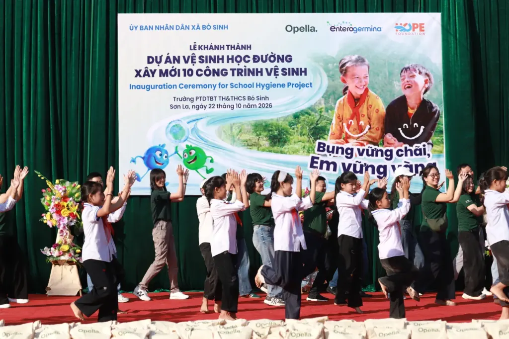 Hình minh họa: Ngày hội vệ sinh học đường của học sinh Sơn La