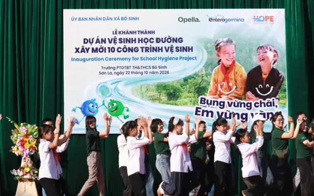 Ngày hội vệ sinh học đường của học sinh Sơn La
