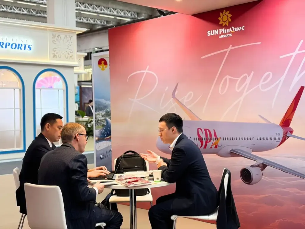 Hình minh họa: Sun Group giới thiệu hệ sinh thái hàng không tại Routes World 2026