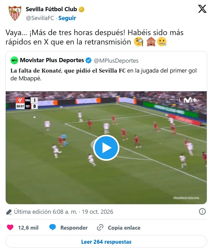 Hình minh họa: Sevilla đăng một loạt bài mỉa mai Real