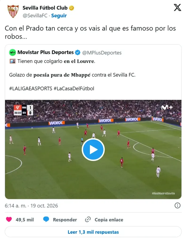Hình minh họa: Sevilla đăng một loạt bài mỉa mai Real