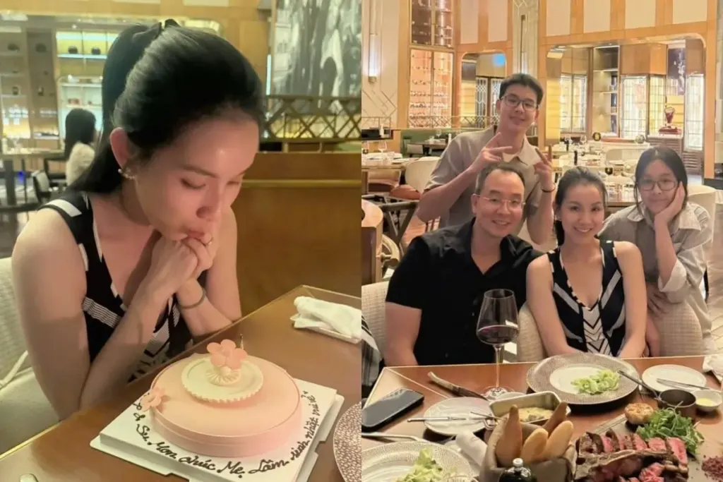 Hình minh họa: Nhịp sống tươi trẻ của Thùy Lâm bên chồng con