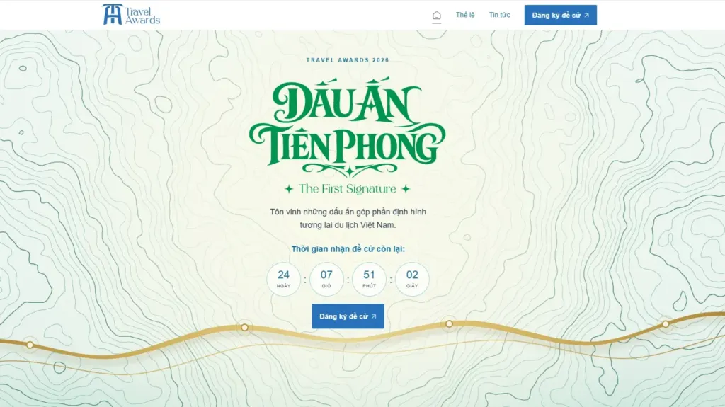 Hình minh họa: Ra mắt trang thông tin giải thưởng du lịch thường niên của