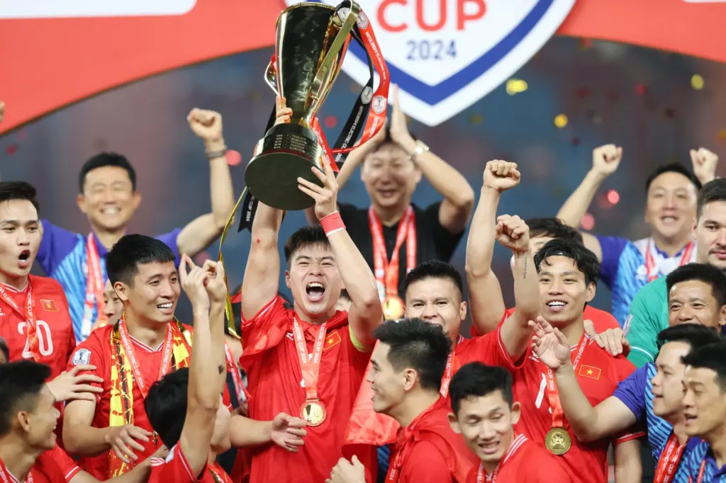 Hình minh họa: Những dấu ấn của bóng đá Việt Nam trong 4 năm qua