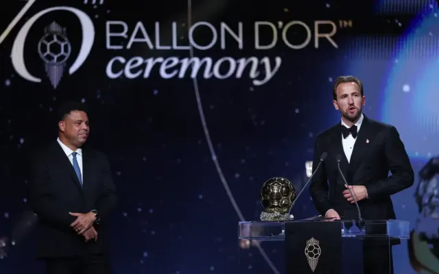 Kane được ngợi ca sau chiến thắng ở Quả Bóng Vàng 2026