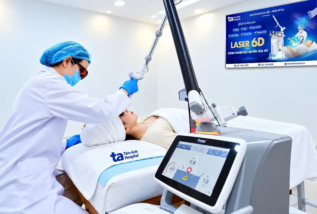 Hình minh họa: Da mặt nám lan rộng sau sinh