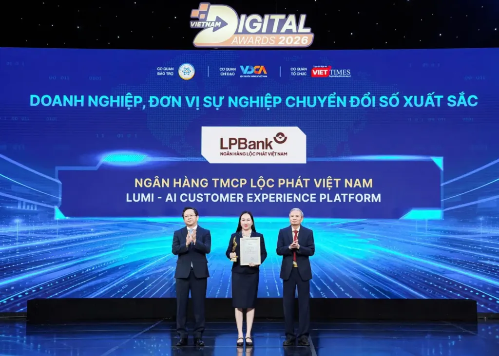 Hình minh họa: LPBank nhận giải thưởng ‘Chuyển đổi số Việt Nam 2026’