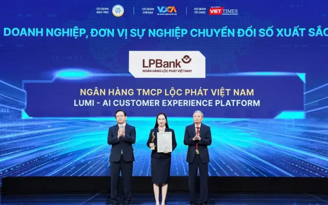 LPBank nhận giải thưởng ‘Chuyển đổi số Việt Nam 2026’