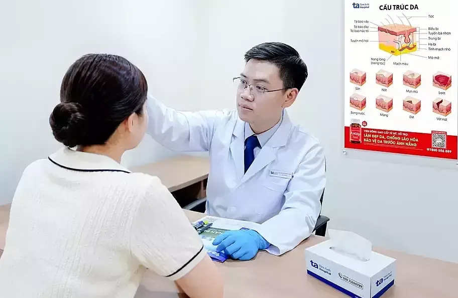 Hình minh họa: Vết thâm sau mụn mất bao lâu mới hết?