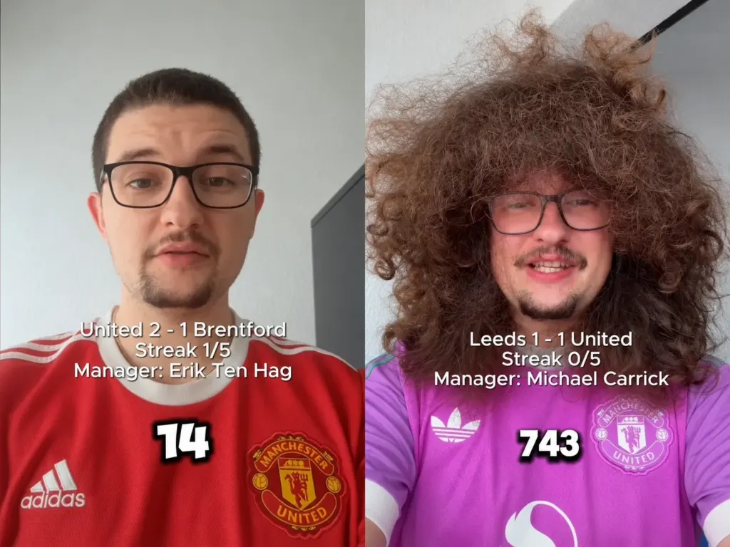Hình minh họa: CĐV Man Utd đã trải qua 743 ngày không cắt tóc