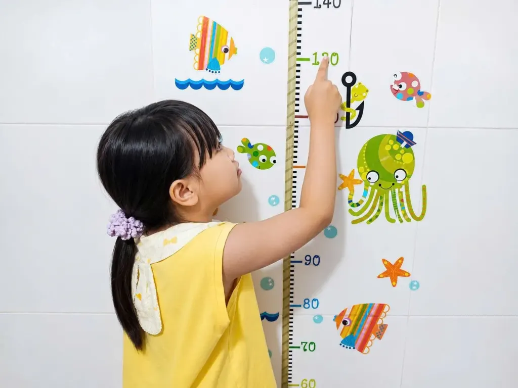 Hình minh họa: Dấu hiệu cho thấy trẻ tăng trưởng nhanh