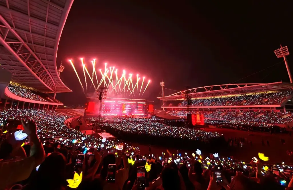 Hình minh họa: Cỗ máy phía sau concert BigBang ở Mỹ Đình
