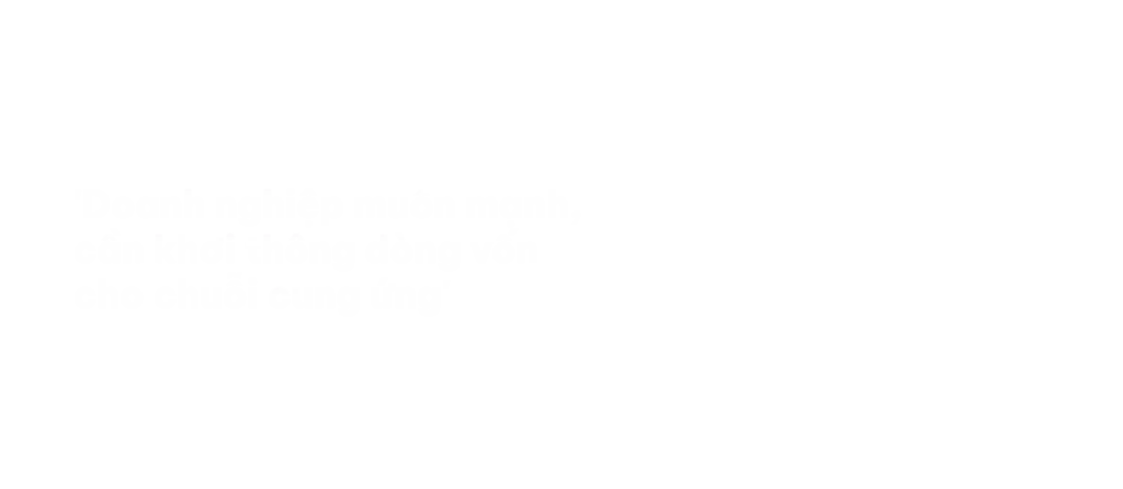 Hình minh họa: CEO MB: ‘Doanh nghiệp muốn mạnh, cần khơi thông dòng vốn cho chuỗi cung ứng’