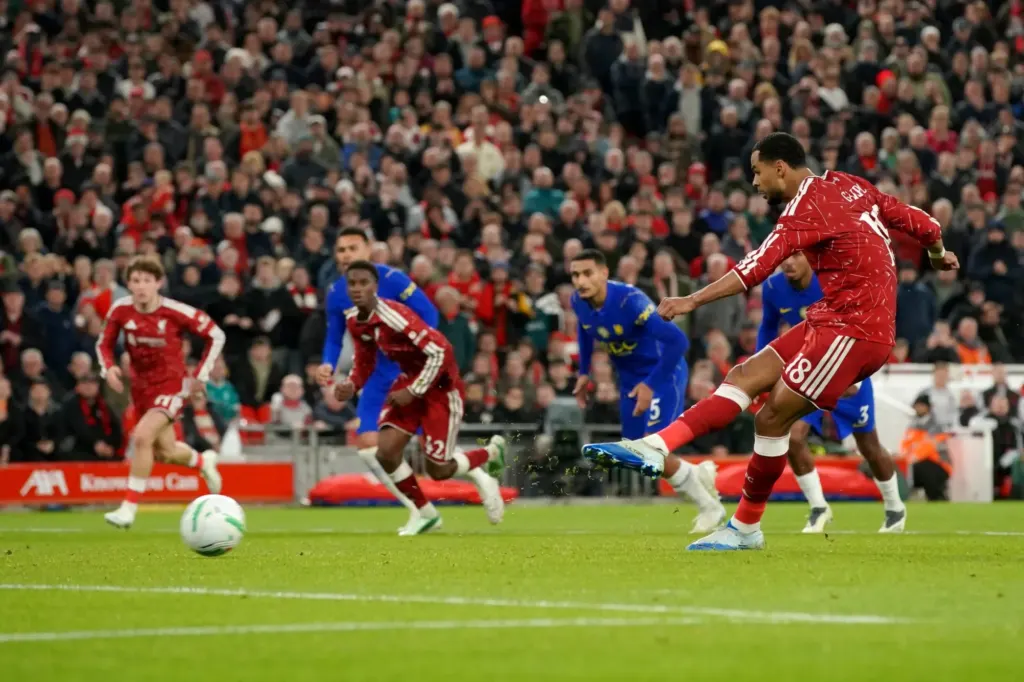 Hình minh họa: Liverpool thắng Chelsea luân lưu ở Cup Liên đoàn