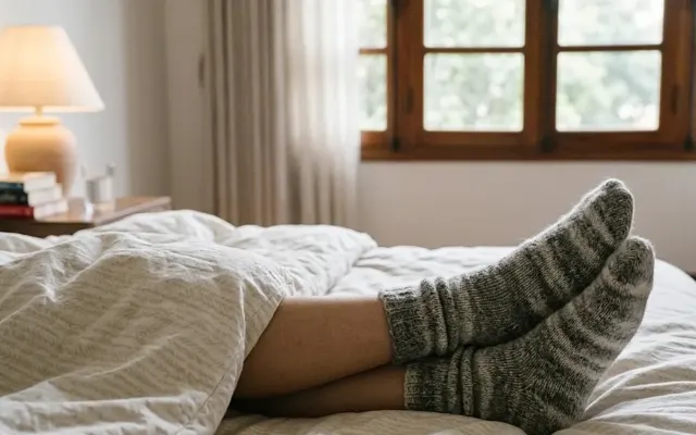 Có nên mang tất khi ngủ?