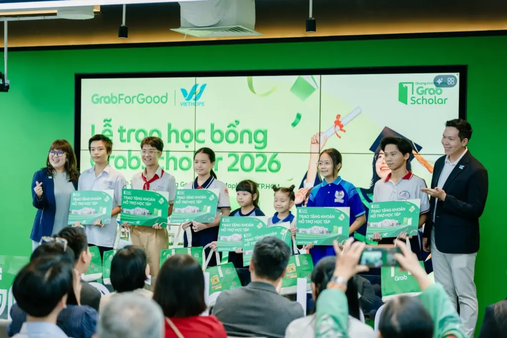 Hình minh họa: GrabScholar mùa hai trao hơn 300 suất học bổng