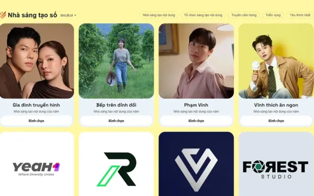 Sắp đóng cổng bình chọn vòng sơ loại Vietnam iContent Awards 2026
