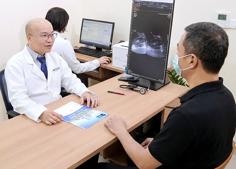 Hình minh họa: Tưởng u gan hóa nhiễm sán