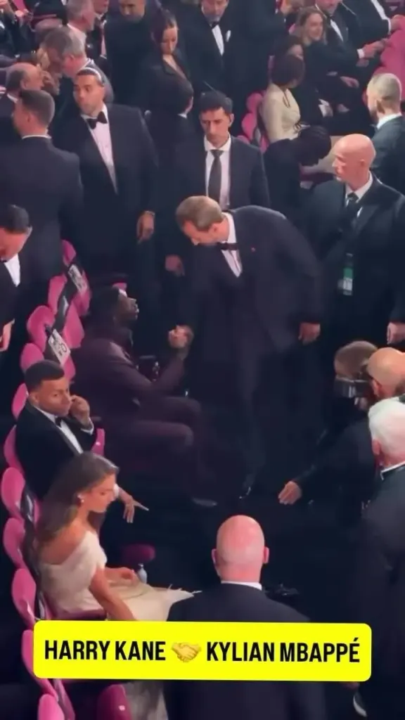 Hình minh họa: Mbappe bị chê thiếu tôn trọng Kane ở gala Quả Bóng Vàng