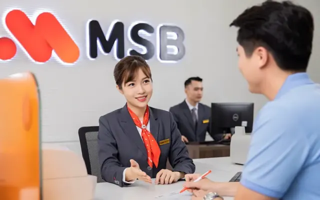 MSB giảm lãi suất cho khách hàng cá nhân và doanh nghiệp