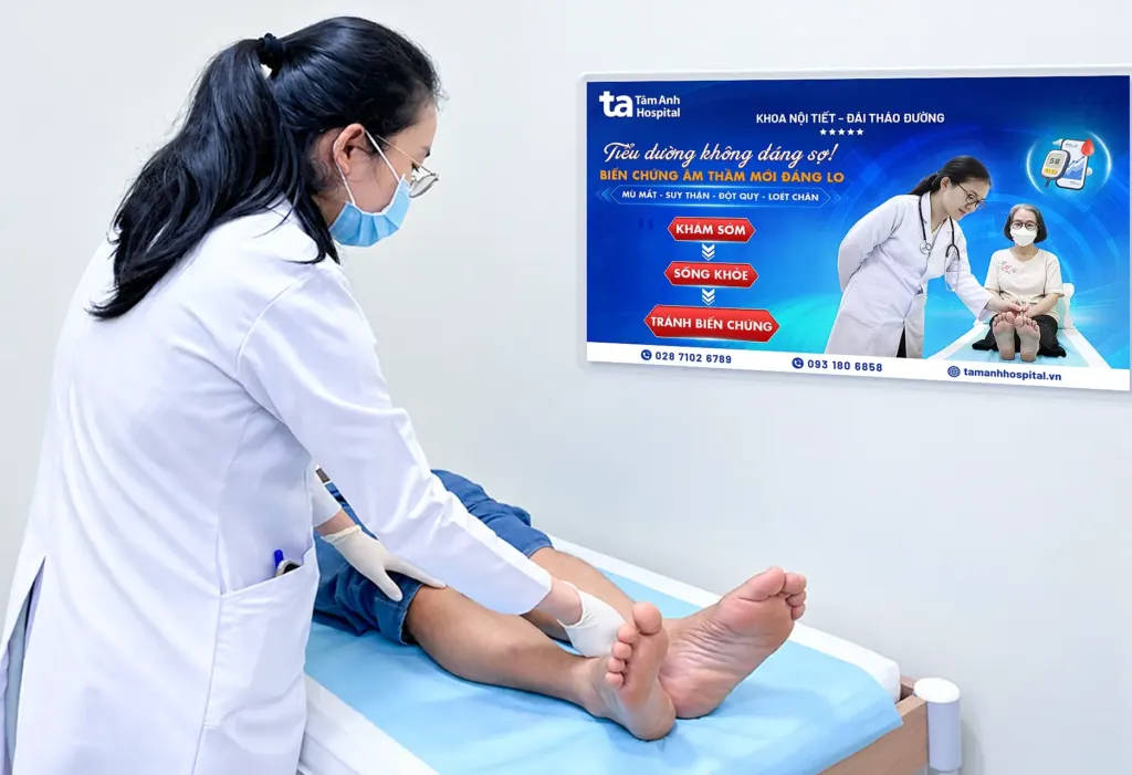 Hình minh họa: Xơ vữa động mạch sau 20 năm tiểu đường