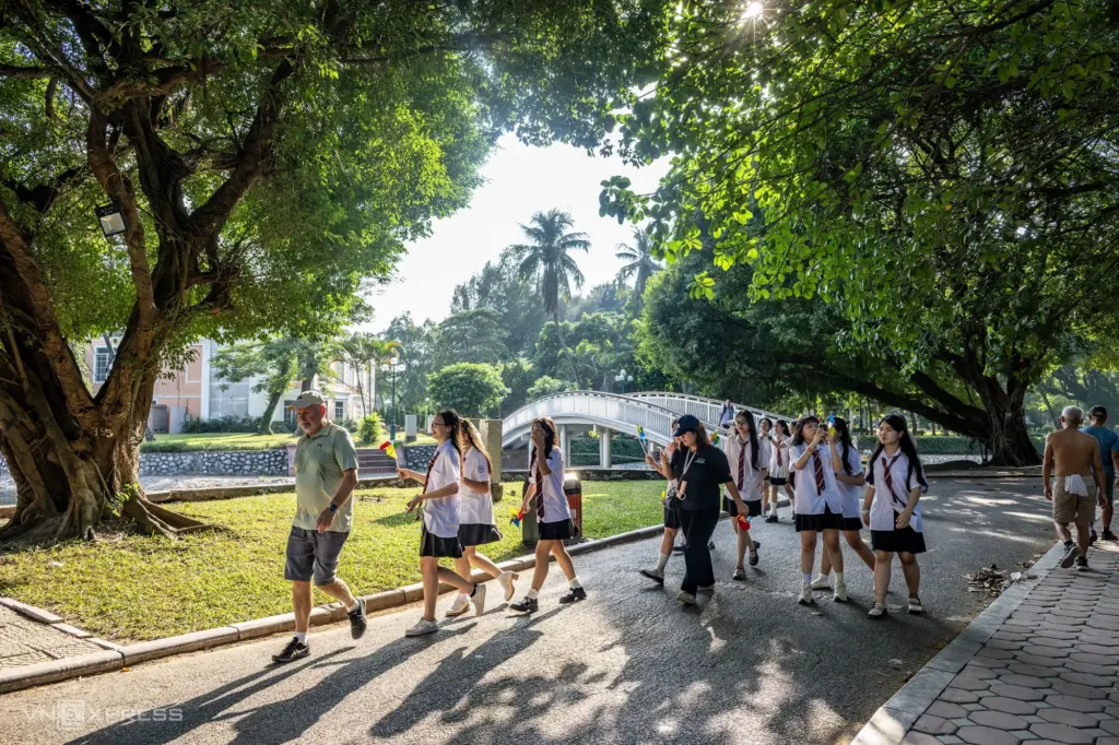 Hình minh họa: Thu vàng trong ‘lá phổi xanh của Hà Nội’