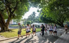 Thu vàng trong ‘lá phổi xanh của Hà Nội’